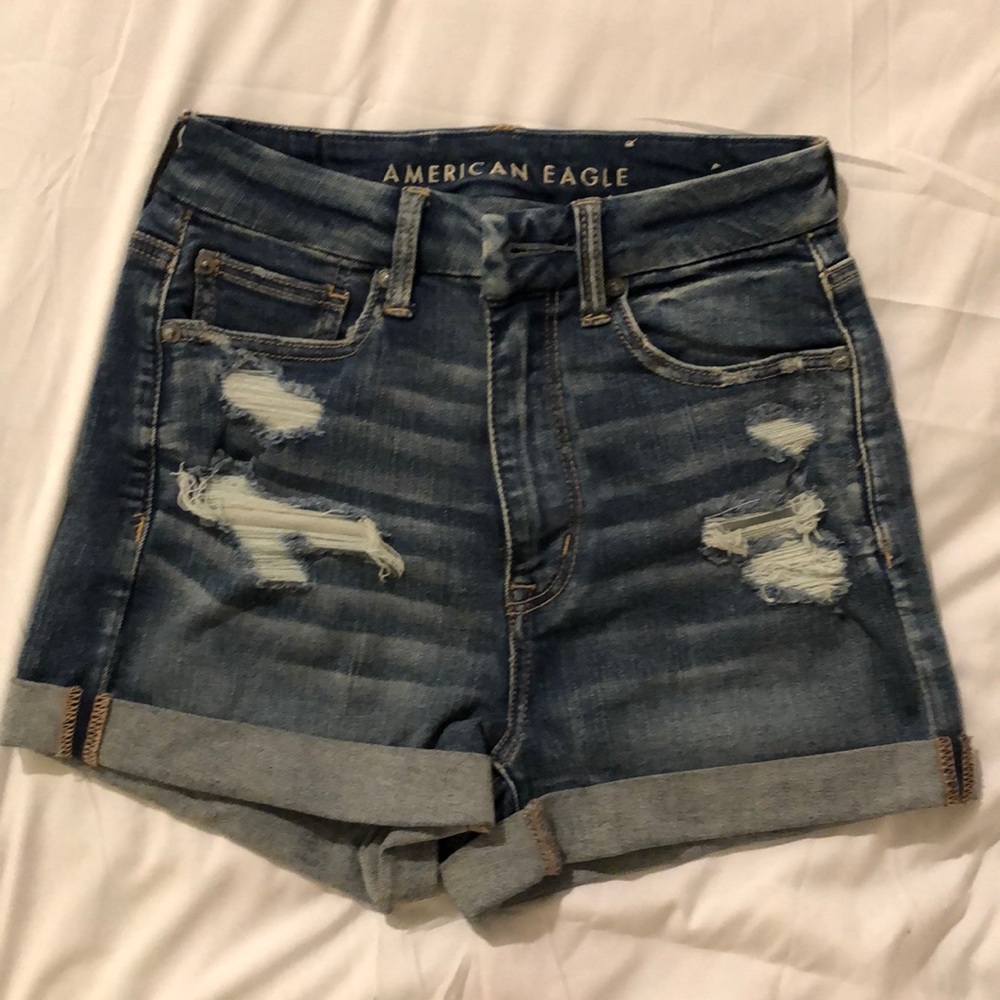 American Eagle Curvy Jean Shorts
